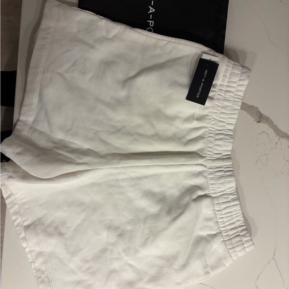Anine Bing Kam Embroidered cotton-jersey shorts - Picture 4 of 6